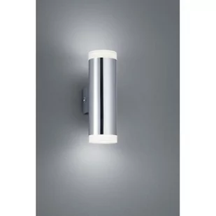 Trio Kinkiet LAMPA ścienna RAY 283110206 minimalistyczna OPRAWA do łazienki LED 8W tuba IP44 chrom biała 283110206 - Lampy ścienne - miniaturka - grafika 1
