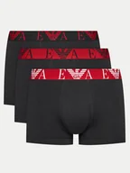 Majtki męskie - Emporio Armani Underwear Komplet 3 par bokserek 111357 4F715 38121 Czarny - miniaturka - grafika 1