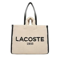 Torebki damskie - Torebka Lacoste NU5117HX Écru - miniaturka - grafika 1