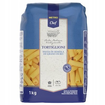 METRO Chef Makaron Tortiglioni 1 kg – idealny do gęstych sosów