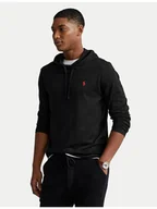 Koszulki męskie - Polo Ralph Lauren Longsleeve 710847203001 Czarny Regular Fit - miniaturka - grafika 1