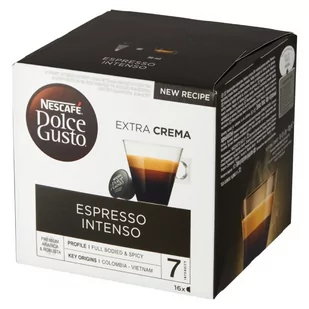 Nescafe NESTLÉ Kapsułki Dolce Gusto Espresso Intenso 16 sztuk 7613036867436 - Kawa w kapsułkach i saszetkach - miniaturka - grafika 1