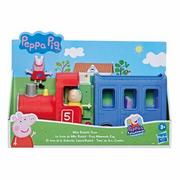 Figurki dla dzieci - Hasbro Zabawka Świnka Peppa Pociąg F3630 - miniaturka - grafika 1