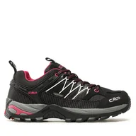 Buty trekkingowe damskie - Trekkingi CMP Rigel Low Wmn Trekking Shoes Wp 3Q54456 Czarny - miniaturka - grafika 1