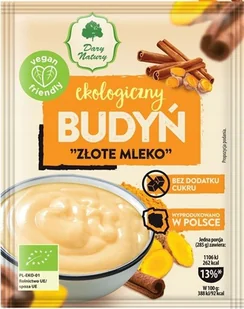 Budyń "złote mleko" EKO 40g Dary Natury - Budyń - miniaturka - grafika 1
