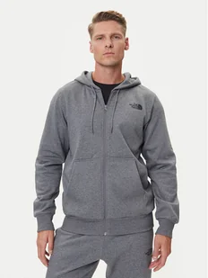 The North Face Bluza Simple Dome NF0A89FD Szary Regular Fit - Bluzy męskie - miniaturka - grafika 1