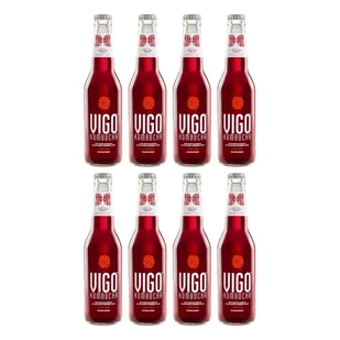 Vigo Yoko Napój Kombucha Jagody Acai Zestaw 8 x 330 ml - Żywność - Soki i napoje niegazowane - miniaturka - grafika 1