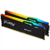 Pamięci RAM - RAM KINGSTON Fury Beast RGB 16GB 5600MHz - miniaturka - grafika 1