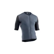 Koszulki rowerowe - Koszulka rowerowa NORTHWAVE EXTREME Jersey szara - miniaturka - grafika 1