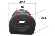 Łączniki stabilizatorów - CORTECO Zawieszenie, stabilizator 49371838 - miniaturka - grafika 1