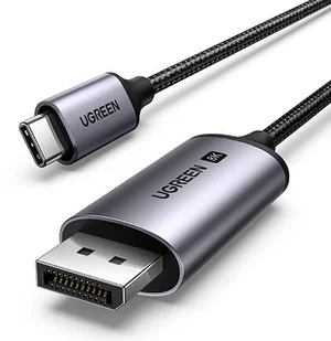 Kabel UGREEN 25158 USB-C > DisplayPort 1.4 8K@60Hz 2m - Kable USB - miniaturka - grafika 1