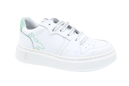 Patrizia Pepe Dziewczęce Pj262.11 sneakersy, White Green, 36 EU