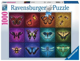 Ravensburger Puzzle 2D 1000 elementów Piękne skrzydlate owady GXP-811885 - Puzzle - miniaturka - grafika 1