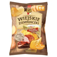 Chipsy - Wiejskie Ziemniaczki Chipsy ziemniaczane pieczeń z ziołami 130 g - miniaturka - grafika 1