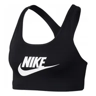 Bielizna sportowa damska - Stanik Sportowy Nike Bra Swoosh Futura - miniaturka - grafika 1