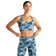 Biustonosze - Dare2B Damski biustonosz sportowy Swift warstwa podstawowa, średni wpływ, antybakteryjny i odprowadzający pot - idealny do odzieży sportowej, siłowni i jogi - miniaturka - grafika 1