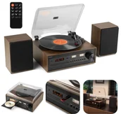 Gramofony - FONESTAR retro Boston CD USB radio DAB - miniaturka - grafika 1