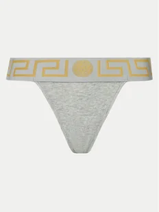 Versace Stringi AUD01042 Szary - Majtki damskie - miniaturka - grafika 1