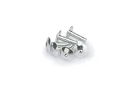 Części motocyklowe - Puig 0657p blister 6 śrub, zaokrąglone, M6, 20 mm, srebrny - miniaturka - grafika 1