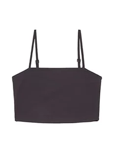 TOM TAILOR Dziewczęcy dziecięcy Basic Bandeau Top, 29476 - Coal Grey, 176 cm - Koszulki i topy damskie - miniaturka - grafika 1