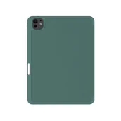 Etui do tabletów - Etui ochronne dla iPad Pro 11 Pro 2024 - JCPAL DuraPro Protective Folio Case (Midnight Green) - miniaturka - grafika 1