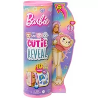 Lalki dla dziewczynek - Lalka Barbie Cutie Reveal Lew Słodkie stylizacje HKR06 | Bezpłatny transport - miniaturka - grafika 1