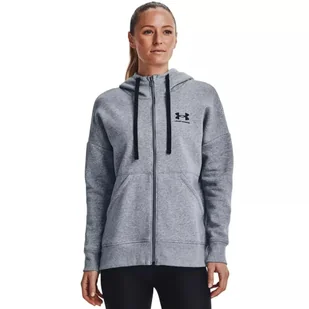 Bluza damska Under Armour Rival Fleece FZ Hoodie - Bluzy sportowe damskie - miniaturka - grafika 1