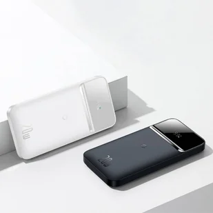 Baseus power bank 10000 mAh 20 W (Power Delivery / Quick Charge) magnetyczna bezprzewodowa ładowarka Qi 10 W (kompatybilna z MagSafe do iPhone) niebieski (PPMT-03) - Ładowarki do telefonów - miniaturka - grafika 18