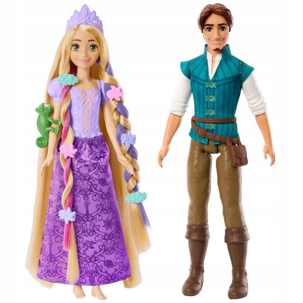Lalka Roszpunka Z Pascalem Zmienia Kolor Włosów Lalka Flynn Rider Disney