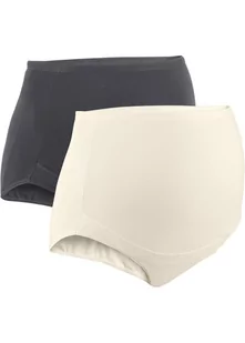 Figi z talią powyżej brzucha (2 pary), bawełna organiczna - bonprix - Majtki damskie - miniaturka - grafika 1