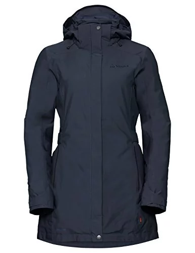 Vaude damska kurtka skomer zimowa parka, niebieski, 38 41104-750-38