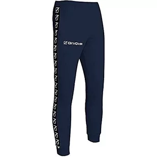 Givova Givova Spodnie męskie Tricot czarny czarny 4XL BA09 - Spodnie męskie - miniaturka - grafika 1
