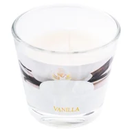 Świece - Świeca Zapachowa Dekoracyjna W Szkle Wanilia - miniaturka - grafika 1