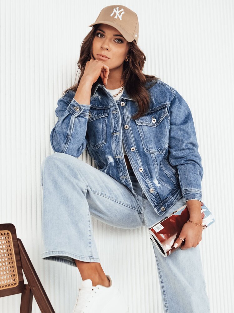 Kurtka damska jeansowa BILGON niebieska Dstreet TY4139-S/M