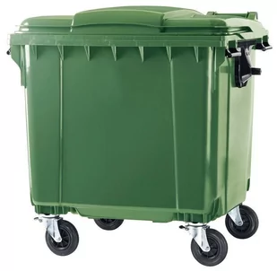 Pojemnik MGB 1100 l zielony - Kosze na śmieci - miniaturka - grafika 1