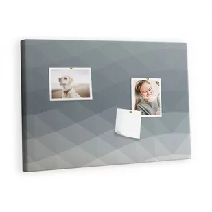 Kolorowy Organizer - Tablica Korkowa z Pinezkami - Anstrakcja fali 60x40 cm - Tablice i flipcharty - miniaturka - grafika 1