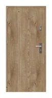 Drzwi zewnętrzne - PERFECT DOOR Drzwi wewnętrzne wejściowe Basic Set Dąb Wiosenny 80 lewe - miniaturka - grafika 1