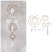 Wyposażenie pokoiku dziecięcego - Rayher 62835000 BP łapacz snów "Dream", fsc100%, 18 cm 62835000 - miniaturka - grafika 1