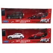 Samochody i pojazdy dla dzieci - Welly: Samochód z przyczepą, 1:32 - różne - miniaturka - grafika 1