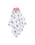 Koce i narzuty dla dzieci - Bonjour Cherie Kocyk bambusowy do fotelika samochodowego 90/90 ( Kaptur Boucle) Bianca - miniaturka - grafika 1