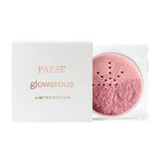 Rozświetlacze do twarzy i ciała - PAESE Glowerous Limited Edition Sypki Rozświetlacz Do Twarzy 01 Rose 5g - miniaturka - grafika 1