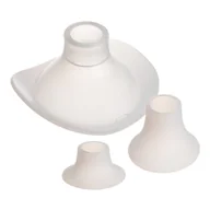 Akcesoria do karmienia - Canpol Zapasowe lejki silikonowe do laktatora muszlowego (24, 21 i 19 mm) - miniaturka - grafika 1