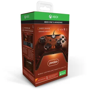 Pad do Xbox One PDP orange - Kontrolery do Xbox - miniaturka - grafika 1