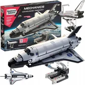 Klocki - Zestaw Konstrukcyjny Wahadłowiec Kosmiczny Laboratorium Mechaniki 220 El. - miniaturka - grafika 1