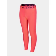 Legginsy - Legginsy 4F Jr HJL22-JSPDF002 (kolor Różowy) - miniaturka - grafika 1