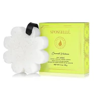 Rękawice i gąbki do kąpieli - Spongelle, Boxed Flower, Gąbka Nasączona Mydłem Do Mycia Ciała, Coconut Verbena - miniaturka - grafika 1