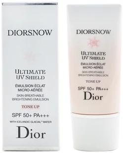 Christian Dior, Diorsnow - Ultimate UV Shield, Brightening, Day, Emulsion, For Face, SPF 50, 30 ml For Women - Balsamy i kremy do opalania - miniaturka - grafika 1
