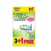 Maszynki do golenia i wkłady - Dorco DORCO WOMEN Jednorazowa maszynka do golenia dla kobiet, SHAI 6, 6 ostrzy, 3+1szt 1op 8801038580067 - miniaturka - grafika 1