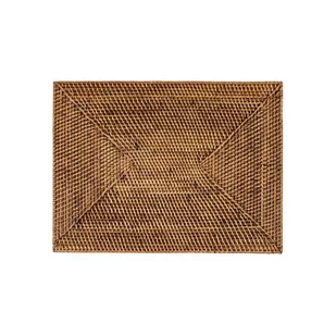 Rattanowa mata stołowa 40x30 cm – Tiseco Home Studio - Obrusy i serwetki - miniaturka - grafika 1