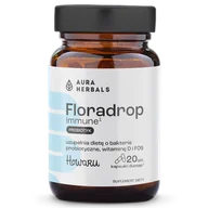 Układ pokarmowy - Aura Herbals Floradrop immune, probiotyk, 20 kapsułek - miniaturka - grafika 1